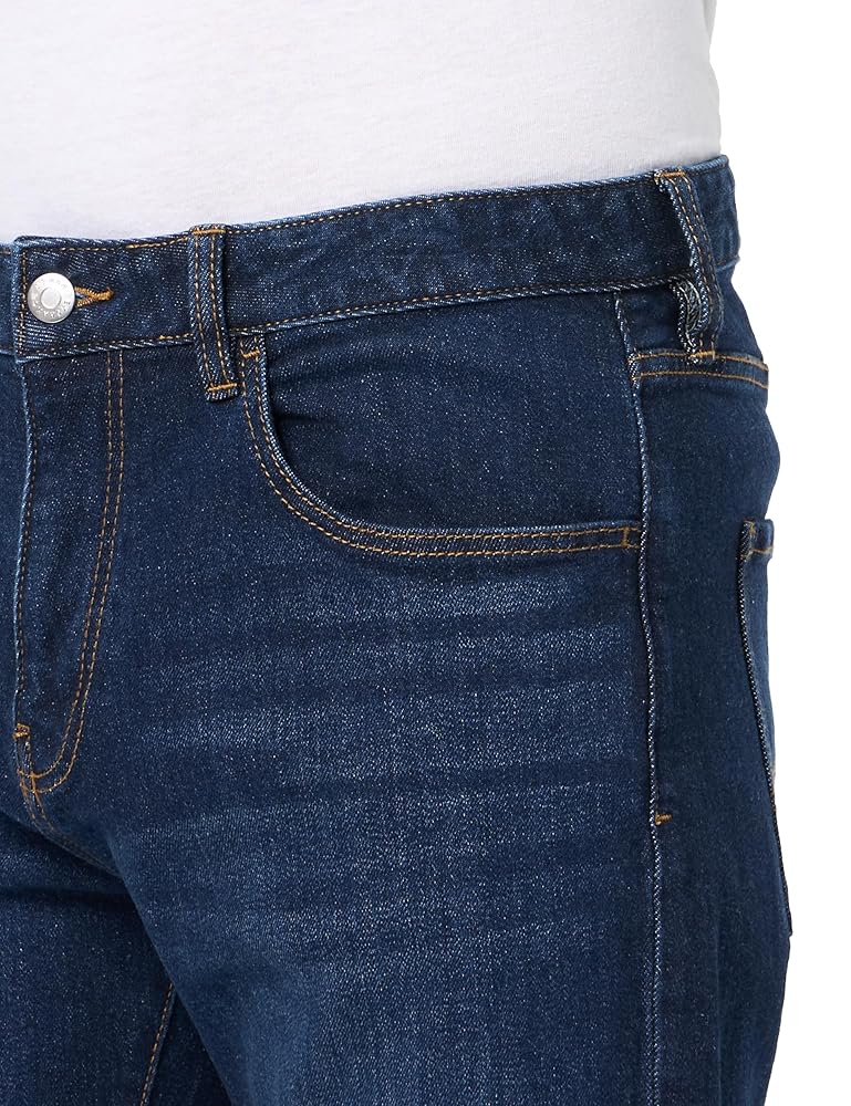 Armani Exchange Men's J16 Straight Fit Comfort Cotton Denim